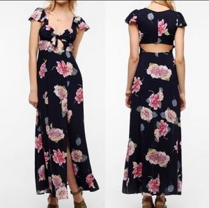 Reformed by Reformation Flora and Fauna Maxi dress
